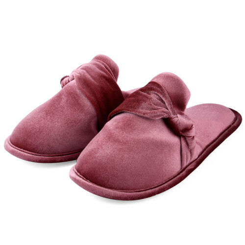 Ladies Womens Flip Flop Slippers Memory Foam Indoor Thong House Faux Fur Shoes 
